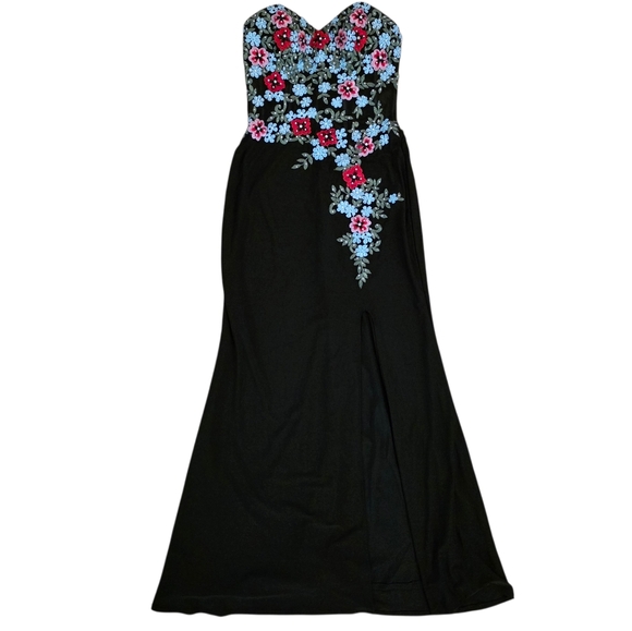 Vintage Blondie Nites Strapless Gown- 3 - Picture 4 of 16